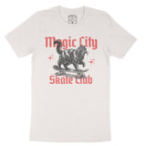 Miami Kitten Skate T-Shirt in Vintage - front view