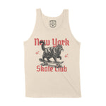 New York Kitten Skate Tank Top Natural front