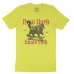 New York Kitten Skate T-Shirt Strobe front