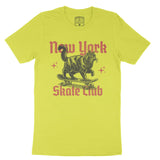 New York Kitten Skate T-Shirt Strobe front