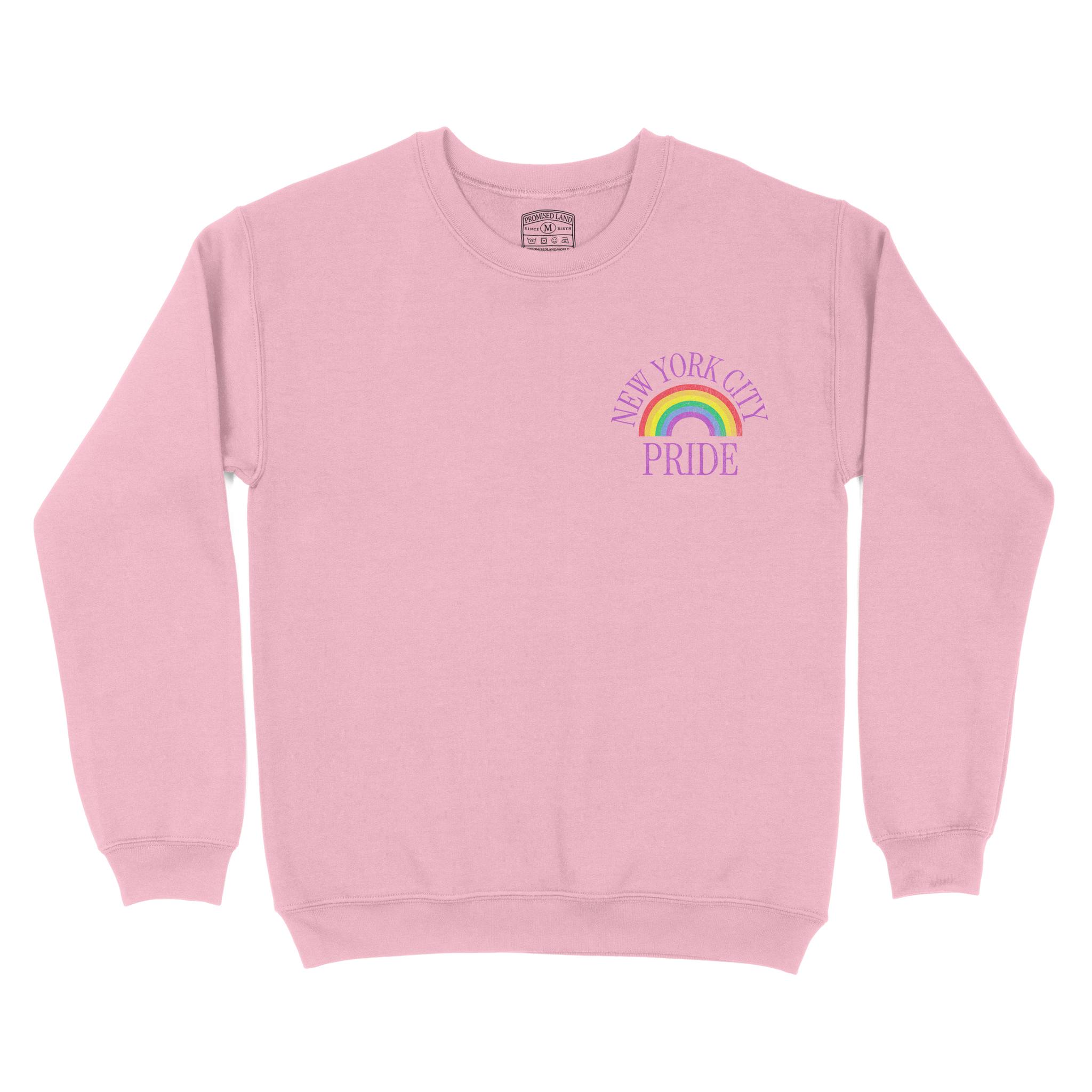 New York Pride Crewneck Light_Pink front