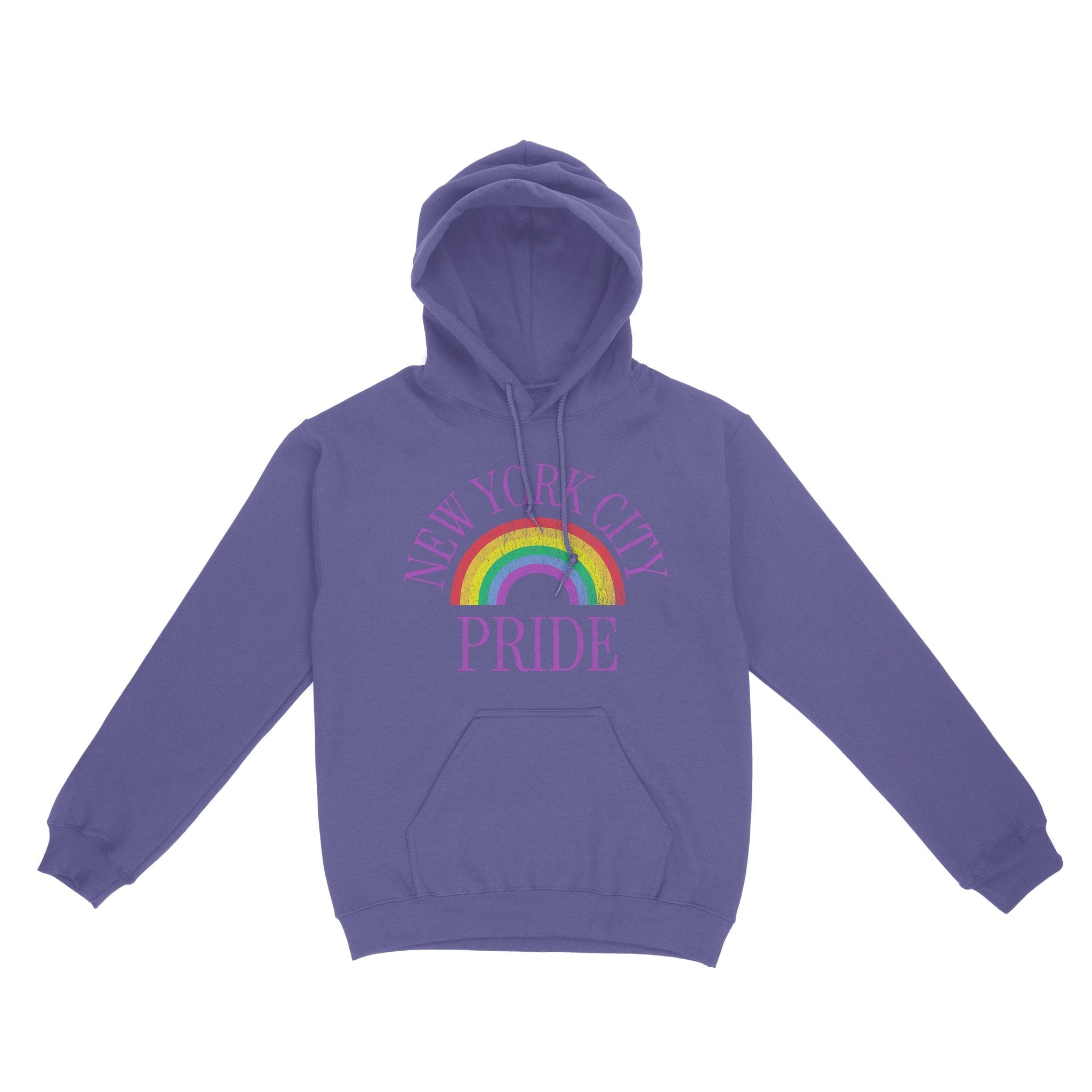 New York Pride Hoodie Violet front