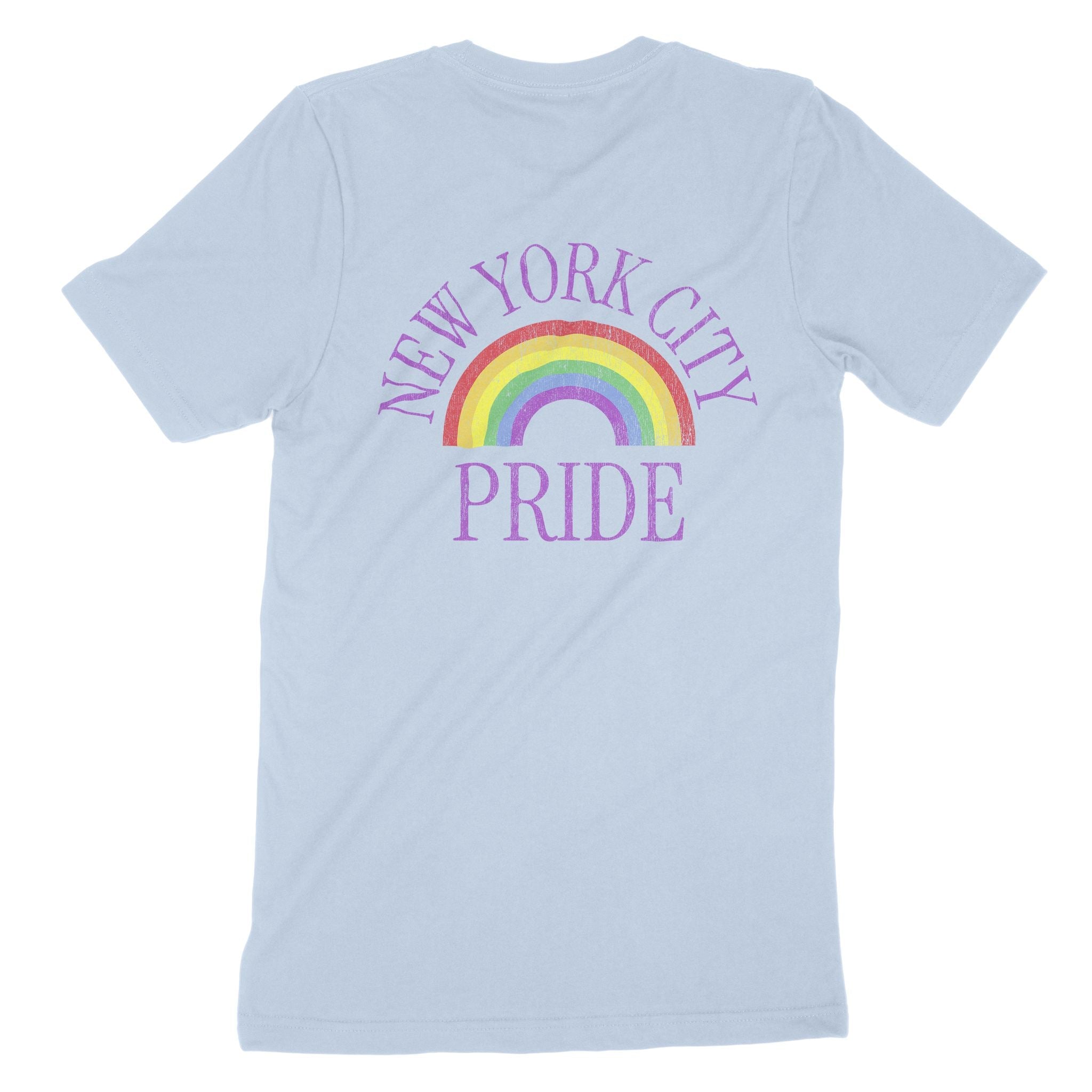New York Pride T-Shirt Baby_Blue back