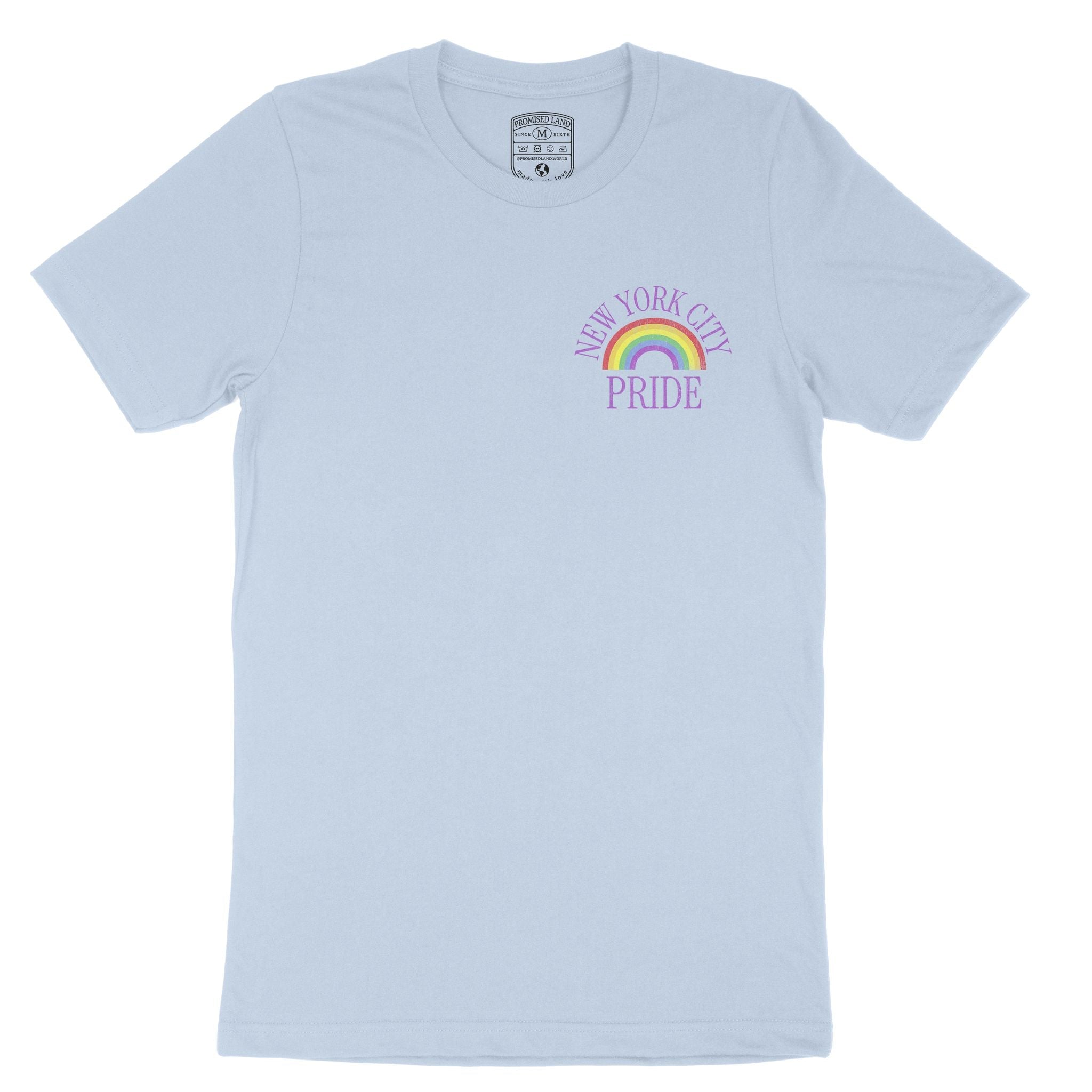 New York Pride T-Shirt Baby_Blue front