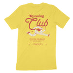 Denver Running Club 3 T-Shirt Yellow back