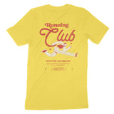Denver Running Club 3 T-Shirt Yellow back