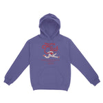 New York Running Club 3 Hoodie Violet front