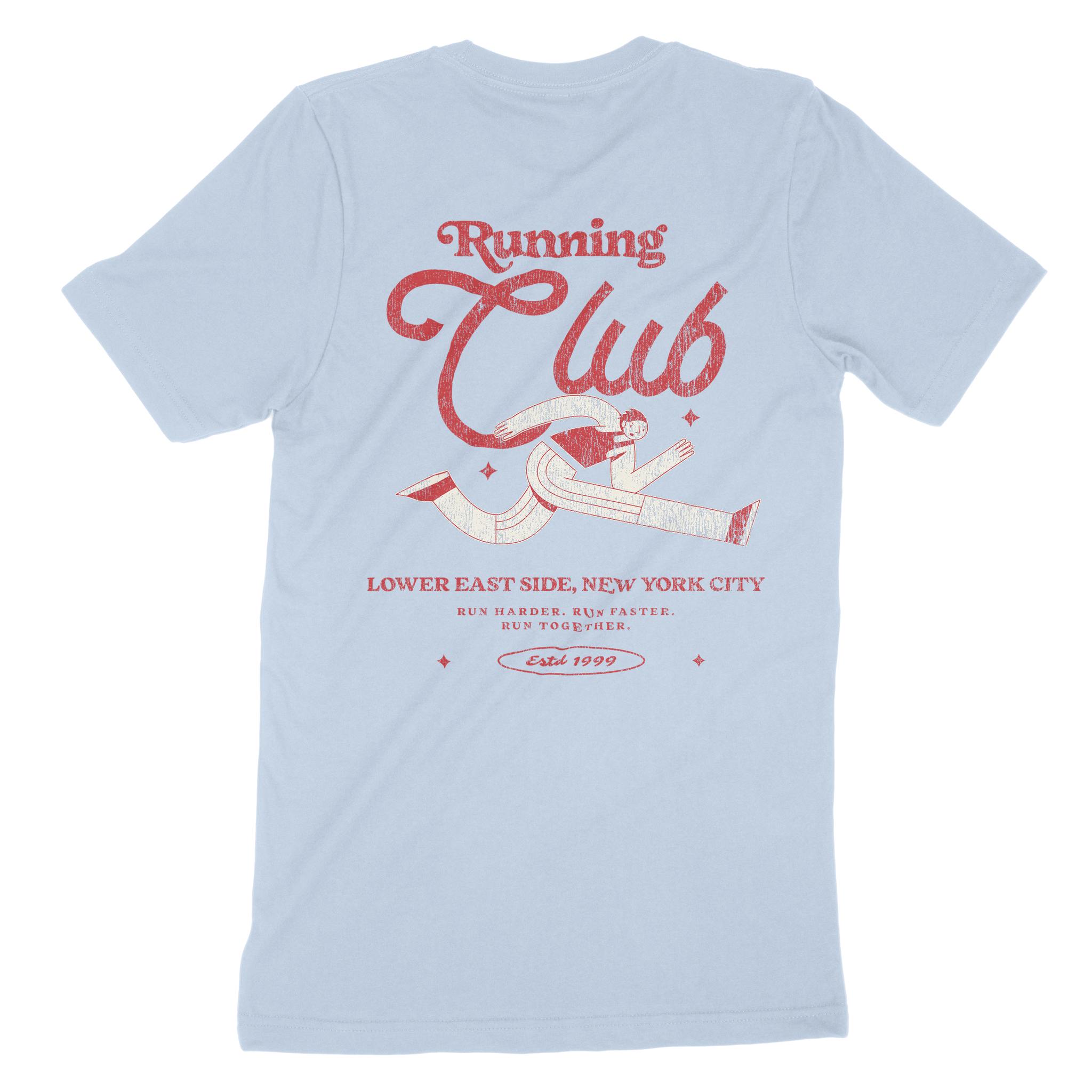 New York Running Club 3 T-Shirt Baby_Blue back