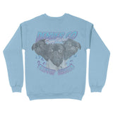 Denver Puppy Patrol Crewneck Light Blue back