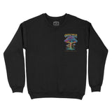 Austin Mushroom Mind 2 Crewneck Black front