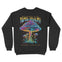Denver Crewneck in Black - back view