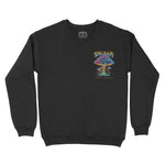 Denver Crewneck in Black - front view