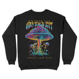 New York Mushroom Mind 2 Crewneck Black back