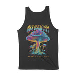 New York Tank Top in Black - back view