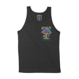 New York Tank Top in Black - front view