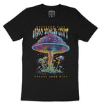 New York Mushroom Mind 2 T-Shirt Vintage_Black front