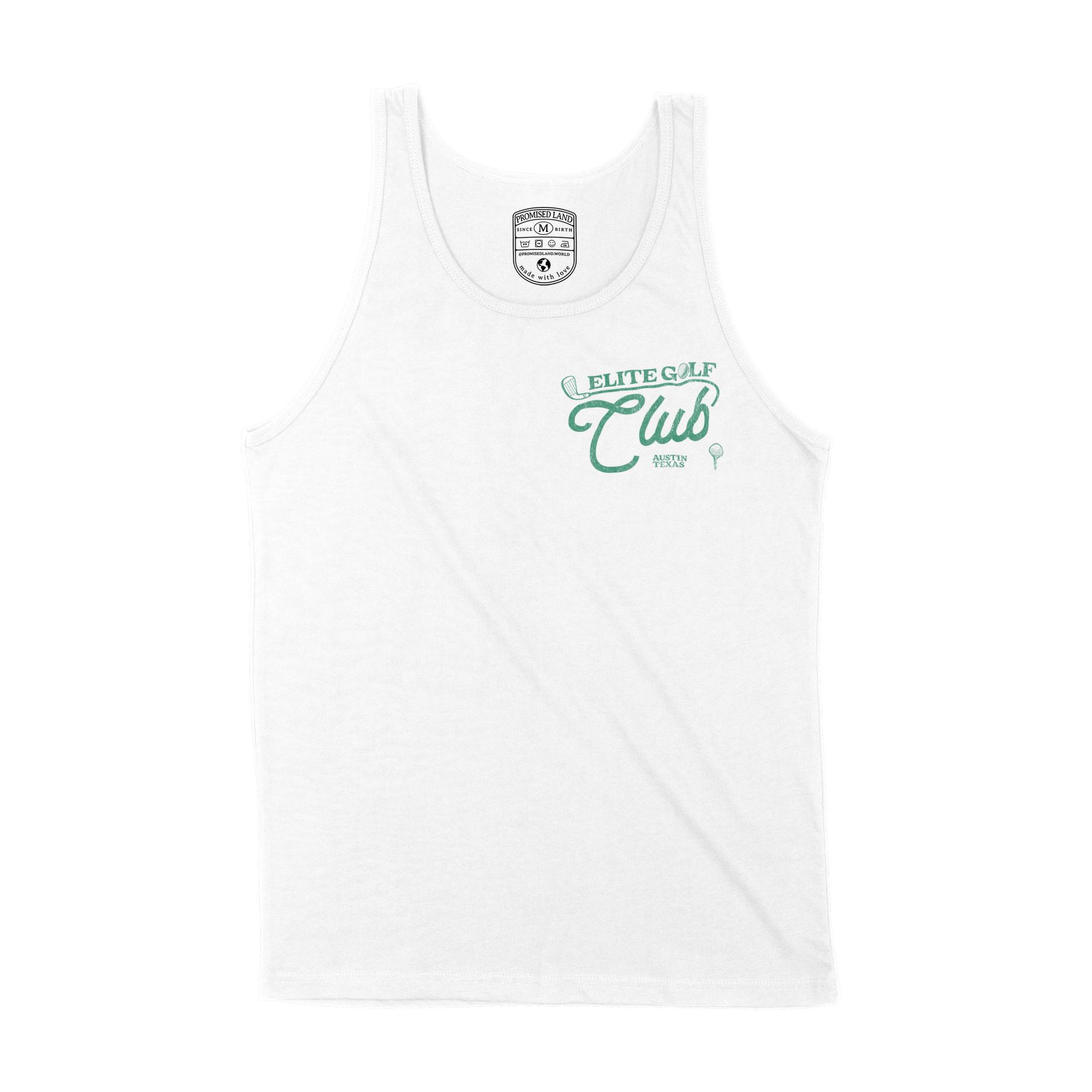 Austin Tank Top in White - front view