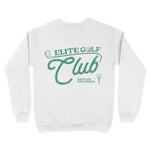 Denver Elite Golf Crewneck White back