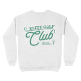 Denver Elite Golf Crewneck White back