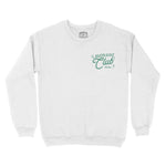 Denver Elite Golf Crewneck White front