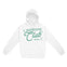 Denver Hoodie in White - front view