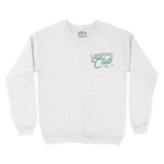 Miami Elite Golf Crewneck White front
