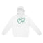 Miami Hoodie in White - front view