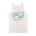 Miami Elite Golf Tank Top in Vintage - back view