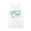 Miami Tank Top in White - back view