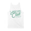 New York Tank Top in White - back view