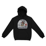 New York Skater Badge Hoodie Black front