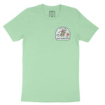 New York Skater Badge T-Shirt Mint front