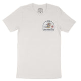 New York Skater Badge T-Shirt Vintage_White front