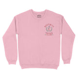 Austin Tennis Girl Crewneck Light Pink front