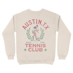 Austin Crewneck in Natural - back view