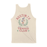 Austin Tennis Girl Tank Top Natural back