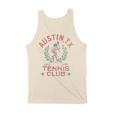 Austin Tennis Girl Tank Top Natural back