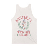 Austin Tennis Girl Tank Top in Vintage - back view