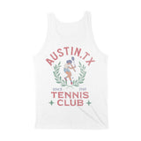 Austin Tank Top in White - back view