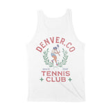 Denver Tank Top in White - back view