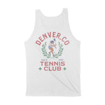 Denver Tennis Girl Tank Top White back