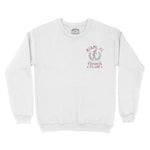 Miami Tennis Girl Crewneck White front