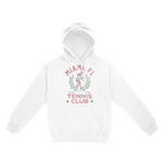 Miami Hoodie in White - front view