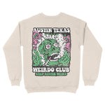 Austin Crewneck in Natural - back view