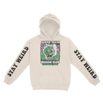 Austin Hoodie in Natural - front-sleeves view