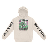 Austin Hoodie in Natural - front-sleeves view