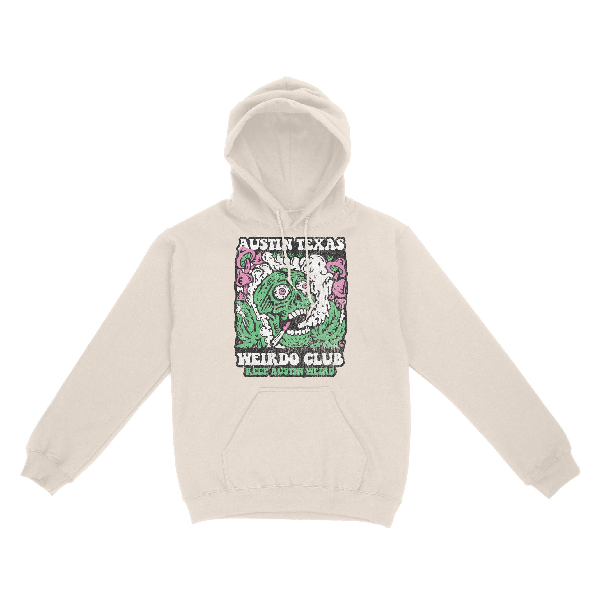 Austin Hoodie in Natural - front view