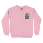 Denver Psychedelic Skull Crewneck Light Pink front