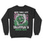 New York Crewneck in Black - back view
