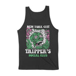 New York Tank Top in Black - back view